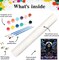 Citrus; Skull Moon Star Paint by Numbers for Adults, 16x20 Inch Halloween Paint by Number Kit on Canvas, DIY Acrylic Painting Set with Brushes and Paints, Easy Beginner Art Craft Home Wall Decor Gift; Category:Halloween Diamond Art; Image:4